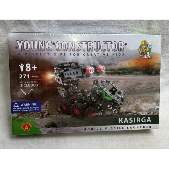 Young Constructor: Kasirga Missile Launcher Model Toy 271 Piece - Picture 1 of 4